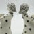 1990s Emilia Castillo "The Couple" Bisque Porcelain Salt Cellars & Sterling Spoons Set - 4 pcs For Sale - Image 16 of 18