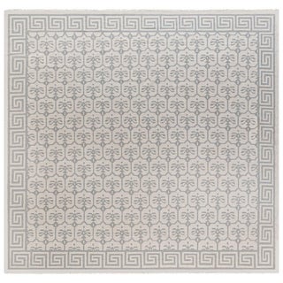 Doris Leslie Blau Vintage Indian Dhurrie Rug For Sale