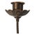 Metal French Art Nouveau Brass Lily Botanical Candelabra, 5-Light, Early 20th Century 15" For Sale - Image 7 of 10