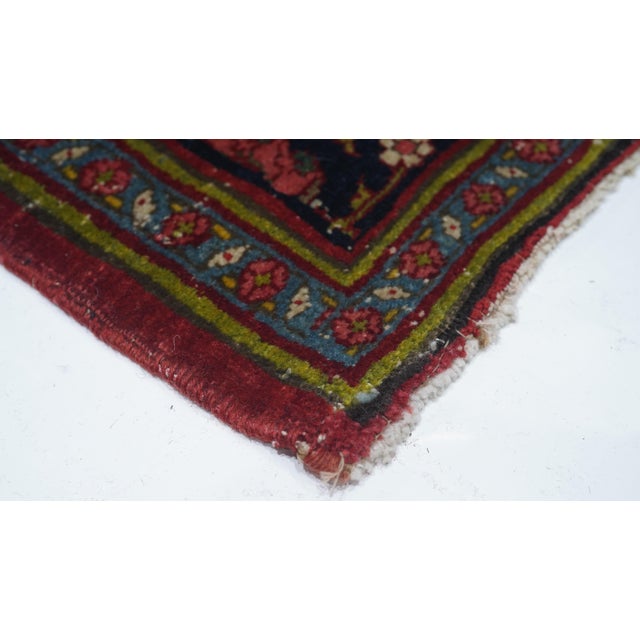 Antique Halvai Bijar Rug 4'7'' X 7'0'' For Sale - Image 4 of 12
