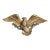 Vintage French Country Syroco Patriotic American Eagle Gold Wall Picture Plaque For Sale