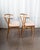 Brown 1970s Danish Modern Wegner Style Oak Wishbone Dining Chairs - Set of 6 For Sale - Image 8 of 18