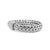 Modern John Hardy Classic Icon 0.69ct Round Diamond Pave Sterling Silver Link Bracelet For Sale - Image 3 of 8