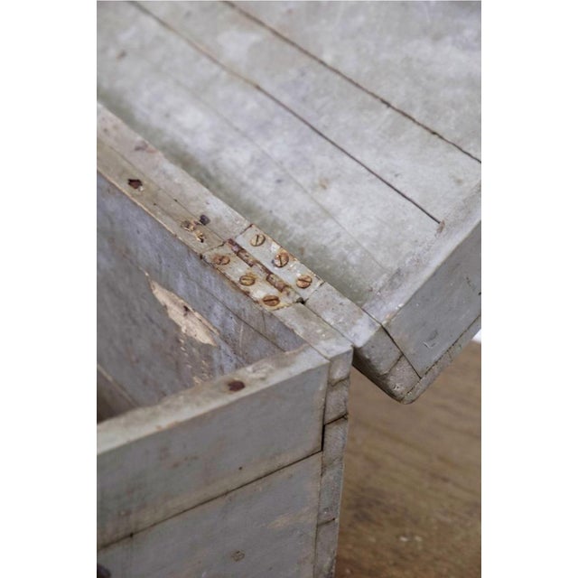 Fabulous painted wooden decorative boxes from the early 1920s Rustic Chic period, made in Italy. The boxes are small and...