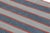 Rug & Kilim’s Contemporary Dhurrie Rug With Blue Stripes and Red Accents For Sale In New York - Image 6 of 7