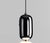 Ceramic Aballs T Me Black Suspension Lamp by Jaime Hayon for Parachilna For Sale - Image 7 of 12