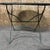 Vintage Round Folding Garden Table, 1950s For Sale - Image 3 of 4
