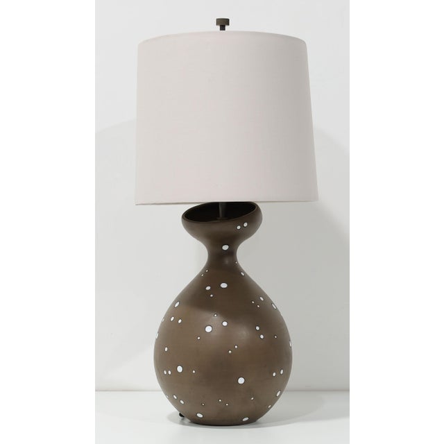 Raymor Italian Ceramic Table Lamp, 1978 For Sale - Image 9 of 9