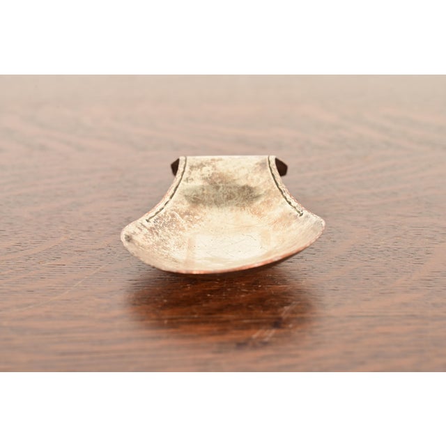 Roycroft Early 20th Century Roycroft Arts & Crafts Silverplate Caddy Spoon For Sale - Image 4 of 11