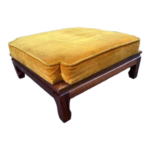 Mid 20th Century Mid Century Teak Footstool