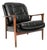 Vintage Swedish Armchair in Leather by Inge Andersson from Brødere Andersen, 1960 For Sale