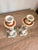 Vintage De Candelaer Delft Polychrome Floral Ceramic Candlesticks – Pair, Netherlands For Sale In Washington DC - Image 6 of 18