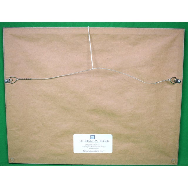 Art Sz: 7 1/2"H x 11 1/4"W Frame Sz: 14"H x 17 3/4"W Paul Desmond Brown (American; 1893 – 1958) Down the Field #2 Etching...