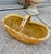 1940s Vintage Mustard Painted “The Lady Jane Grey” Large Harvesting Basket - Folk Art For Sale - Image 5 of 10