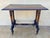 20th Century Turned-Leg Side Table With Castors, Victorian Style For Sale - Image 4 of 9