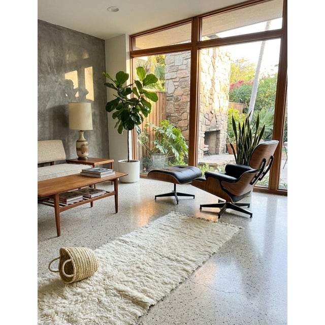 Textile White Moroccan Runner Rug - 6.3 X 2.3 Ft For Sale - Image 7 of 8