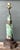 Chinoiserie Vintage Asian Carved Jadite Lamp For Sale - Image 3 of 12