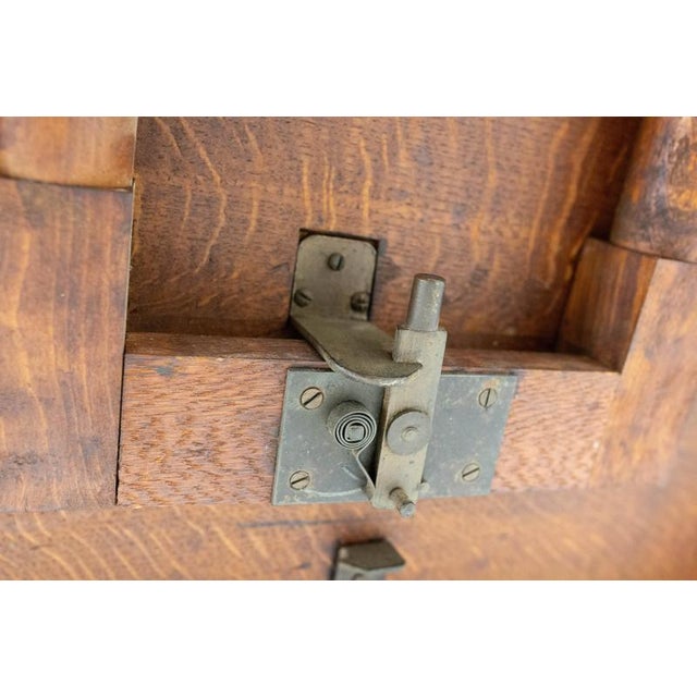 French Dining Table in Oak, 1940 For Sale - Image 13 of 15