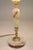 Art Deco 1930s French Art Deco Neoclassic Green Banded Onyx Marble Bronze/Brass Table Lamp For Sale - Image 3 of 10