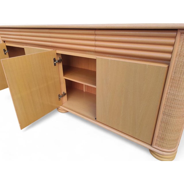Bamboo Sideboard by Roberti Rattan, 1960s For Sale - Image 16 of 18