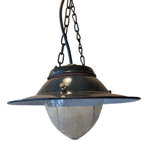 Industrial Ceiling Lamp, 1920s