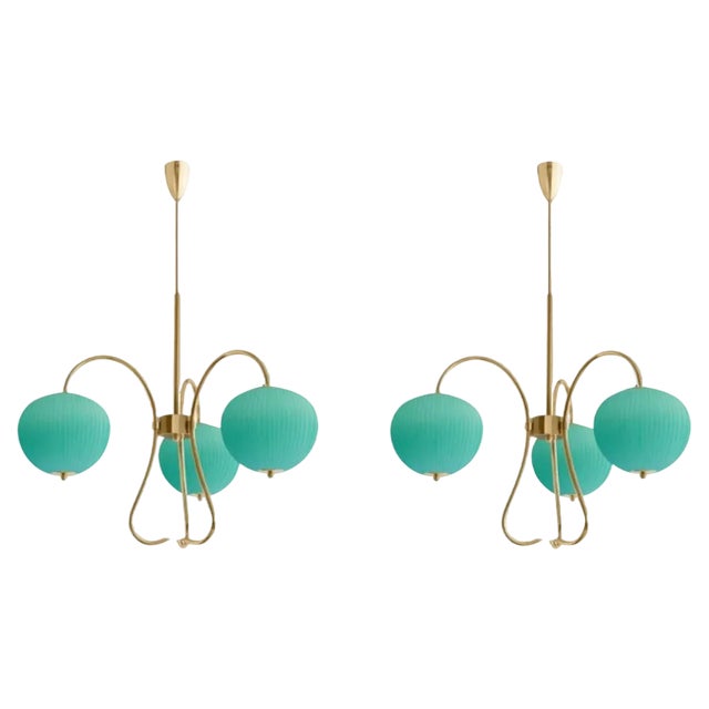 China 03 Triple Chandelier by Magic Circus Editions, Set of 2 For Sale