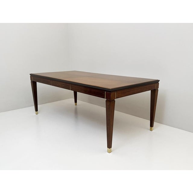 Wood Table attributed to Paolo Buffa, 1940s For Sale - Image 7 of 7
