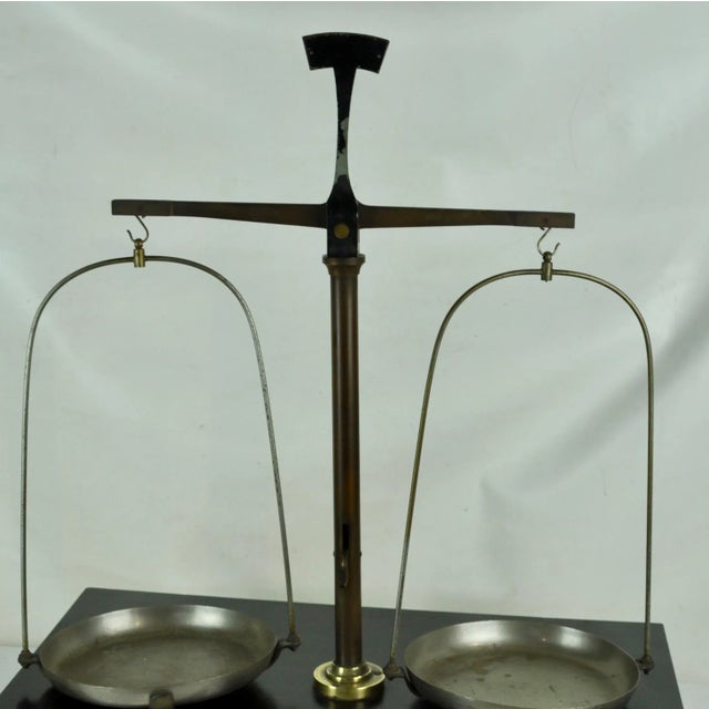 Wood Pharmacy Scale, 1950s For Sale - Image 7 of 18