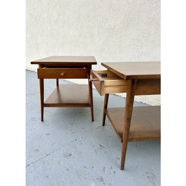 1960s 1960s Vintage Pair of End Tables by Paul McCobb for the Planner Group For Sale - Image 5 of 8
