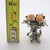Vintage Italian Handmade Genuine Silver & Salt Dough Flower Bouquet Dollhouse Miniature For Sale - Image 12 of 12