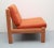 Lounge Chair in Light Oak and Orange Upholstery, 1975 For Sale - Image 6 of 12