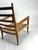 Brown Mid-Century Sculptural Armchairs in Wood and Rope from Gio Ponti, Italy, 1940s, Set of 2 For Sale - Image 8 of 11