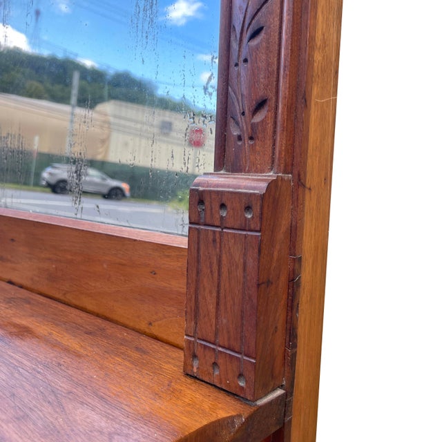 1800s Eastlake Pier Mirror For Sale In New York - Image 6 of 9