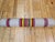 Vintage American Rag Runner, Handwoven Wool & Cotton, Stripe Pattern, 3x14 For Sale - Image 11 of 14
