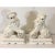 Very striking large porcelain Foo Dogs produced by Ethan Allen in the 60s or 70s.