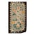 Vintage Hand Hooked Rug, Wool & Cotton, Floral Pattern, American Folk Art, 2x4 For Sale