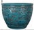 Early 21st Century Jingdezhen Hand Carved Ceramic Turquoise Blue Planter With Zodiac Motif For Sale - Image 10 of 10