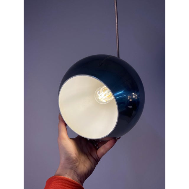 Topan Chrome Globe Lamp by Verner Panton For Sale - Image 6 of 11