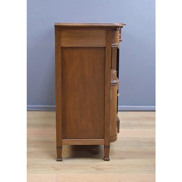 Vintage Art Deco Oak Buffet, 1930 For Sale - Image 16 of 18