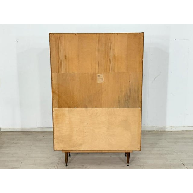 Bookcase in Walnut Veneer, 1960s For Sale - Image 11 of 13