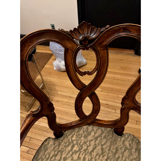 Wood Mid 19th Century Antique Dining Chairs- Set of 4 For Sale - Image 7 of 10
