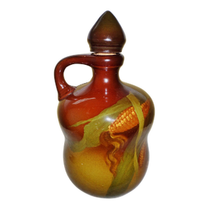 Rare Antique Rookwood Pottery Signed Frederick Rothenbush Corn Design Jug
