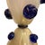 Lamps with Blue Murano Flowers by Carlo Colizza, 1980s, Set of 2 For Sale - Image 6 of 9