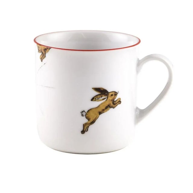 Rose Porcelain Collection Cup from Litolff, 1946 For Sale - Image 10 of 13