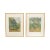 Impressionist Style 'Forrest Green' Pastel Drawings by John J. Dull - A Pair For Sale - Image 13 of 13