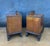 1940s Pair of Art Deco Walnut Bedside Nightstands, 1940s For Sale - Image 5 of 9