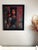 Resilience in Bloom features a striking portrait of a woman framed by vibrant cacti and blooming flowers, symbolizing...