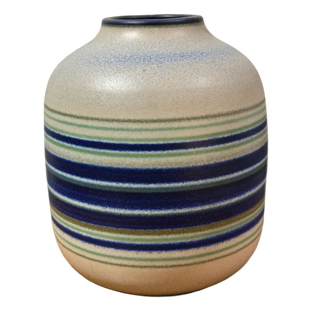 Mid-Century Ceramic Vase from Serra For Sale