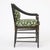 Regency Style Black Lacquered Armchair by Burton Ching For Sale - Image 4 of 6