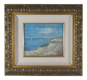 Claude Gardy, Beach in Provence, Circa 1980